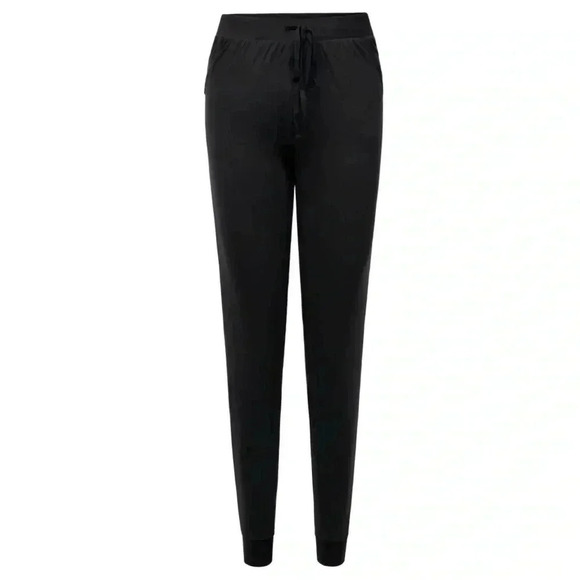 NWT! TWO PACK! RENE ROFE BUTTERSOFT JOGGERS IN BLACK! - Picture 1 of 5
